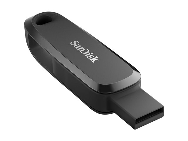 SanDisk Phone - USB flash drive - 128 GB - USB 3.2 Gen 1 / USB-C - black