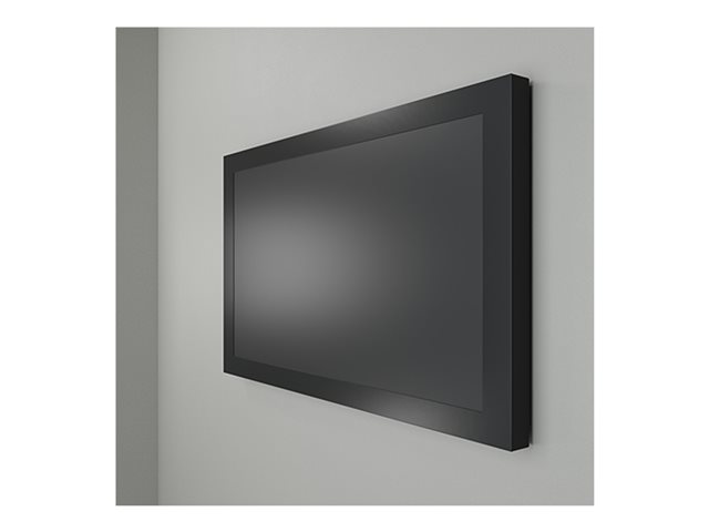 Chief Impact 75\" On-Wall Kiosk Enclosure - Landscape - Black - Enclosure - landscape - for digital signage panel - black - screen size: 75\" - wall-mountable