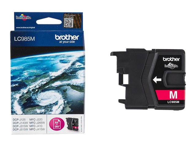 LC-985 inktcartridge magenta standard capacity 260 paginas 1-pack blister zonder alarm
