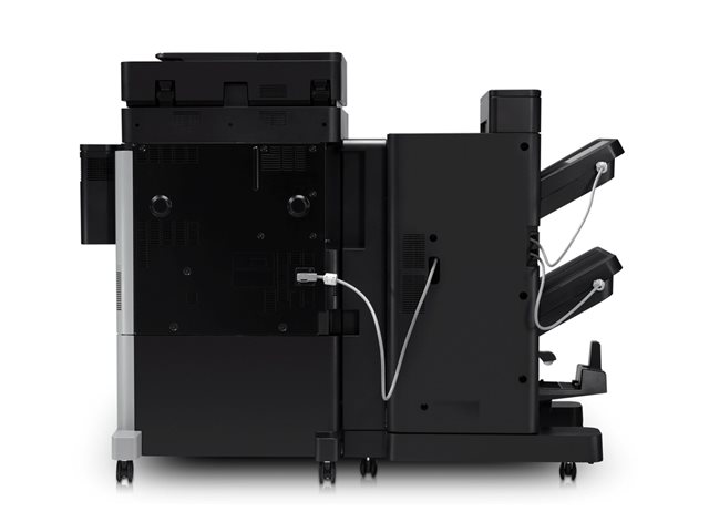 HP LaserJet Enterprise Flow MFP M830z - Multifunction printer - B/W - laser - A3/Ledger (297 x 432 mm) (original) - A3 (media) - up to 56 ppm (copying) - up to 56 ppm (printing) - 1100 sheets - 33.6 Kbps - USB 2.0, Gigabit LAN, USB host
