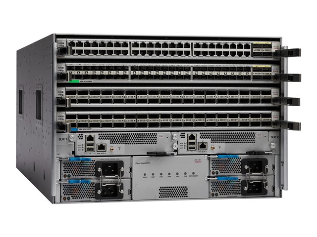 Nexus 9504 Chassis with 4 linecard slots