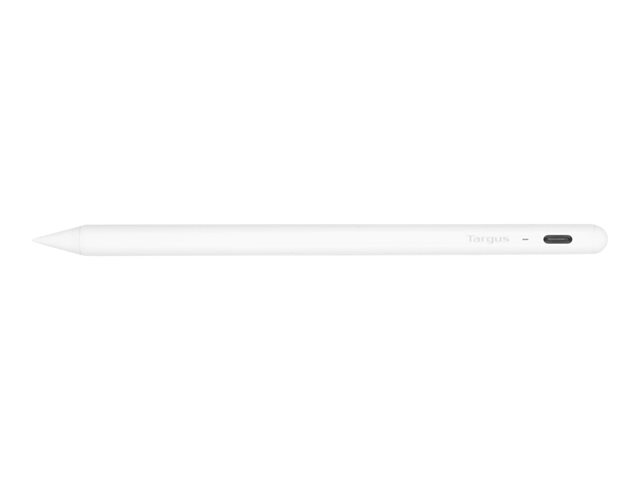 Targus - Active stylus - antimicrobial - white - for Apple 10.2-inch iPad, 10.5-inch iPad Air, 10.9-inch iPad Air, 12.9-inch iPad Pro