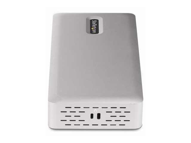 StarTech.com Thunderbolt 4 Multi-Display Docking Station, Quad/Triple/Dual Monitor Dock, 2x HDMI/2x DisplayPort, 7x USB Hub, 2.5 Gigabit Ethernet, 98W Power Delivery, for Windows/MacBook - TB4 Host Cable (132UE-TB4USB4DOCK) - Docking station - Thunderbolt 4 - 2 x DP, 2 x HDMI - 1GbE - 180 Watt