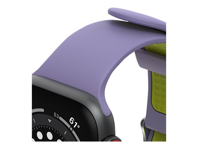 OtterBox - Band for smart watch - Back In Time (purple/green) - for Apple Watch (42 mm, 44 mm)