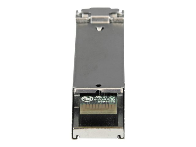 StarTech.com Cisco GLC-SX-MM Compatible SFP Module, 1000BASE-SX, 1GbE Multimode Fiber MMF Optic Transceiver, Gigabit Ethernet SFP, LC Connector, 550m, 850nm, Cisco IE3400, IE3300, IE3200 (SFPGLCSXMMST) - SFP (mini-GBIC) transceiver module - 1GbE - 1000Base-SX - LC multi-mode - up to 550 m - 850 nm - for P/N: ET91000SFP2, ET91000SFP2C, IES101002SFP, MCM1110SFP, PEX1000SFP2