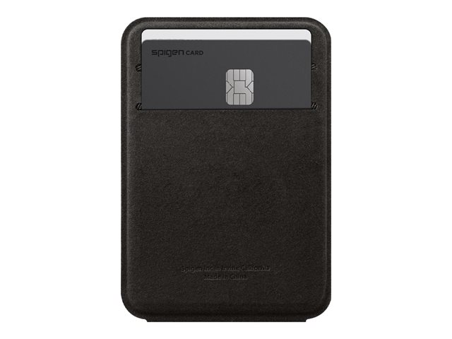 Spigen Apple iPhone 14 / iPhone 13 / iPhone 12 Magnetic Magsafe Card Wallet Smart Fold MagFit Gunmetal