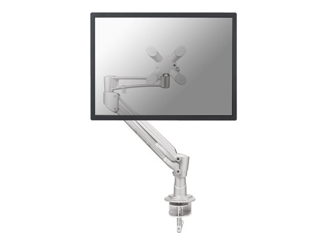 Neomounts FPMA-D940HC - Mounting kit - full-motion - for LCD display - silver - screen size: 10\"-37\" - clamp mountable, desk-mountable