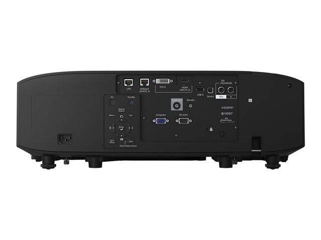 Epson EB-PU2010B - 3LCD projector - 10000 lumens (white) - 10000 lumens (colour) - WUXGA (1920 x 1200) - 16:10 - 1080p - LAN - black