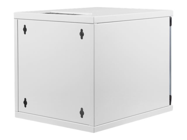 254 MM (10IN) 6U WALL MOUNTING CABINET 330X312X400 MM COLOR GREY (RAL 7035)