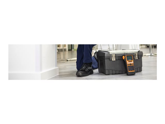 Brother P-Touch PT-E310BTVP - Labelmaker - B/W - thermal transfer - Roll (1.8 cm) - 180 dpi - up to 20 mm/sec - USB 3.0, Bluetooth 5.0 - cutter - mirror print, print preview - orange, black