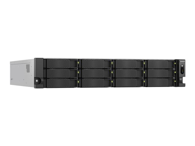 QNAP TS-H1277AXU-RP - NAS server - 12 bays - rack-mountable - SATA 6Gb/s - RAID RAID 0, 1, 5, 6, 10, 50, 60, JBOD - RAM 16 GB - 2.5 Gigabit Ethernet / 10 Gigabit Ethernet - iSCSI support - 2U