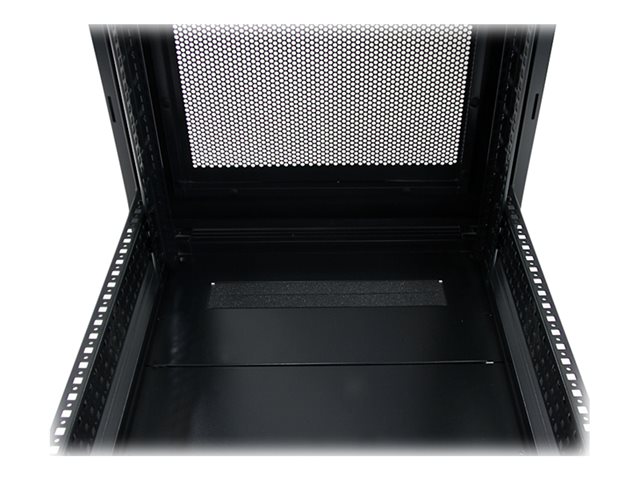 StarTech.com 25U Network Rack Cabinet on Wheels - 36in Deep - Portable 19in 4 Post Network Rack Enclosure for Data & IT Computer Equipment w/ Casters (RK2536BKF) - Rack - 25U