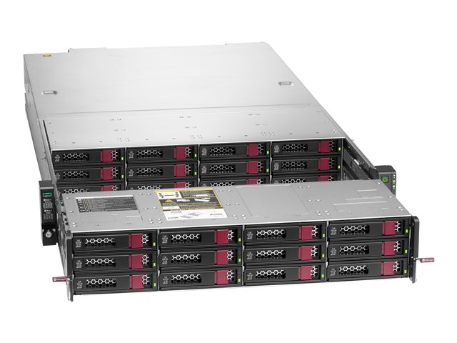 HPE Apollo 4200 Gen10 Plus Qumulo Archive Node - Server - rack-mountable 2U - 2-way - 2 x Xeon Silver 4310 up to - RAM 128 GB - SATA - hot-swap 3.5\" bay(s) - SSD 4 x 1.6 TB, HDD 24 x 10 TB - 10 Gigabit Ethernet, 25 Gigabit Ethernet, Gigabit Ethernet - monitor: none - 5 N+1 dual-fans modules - TAA Compliant