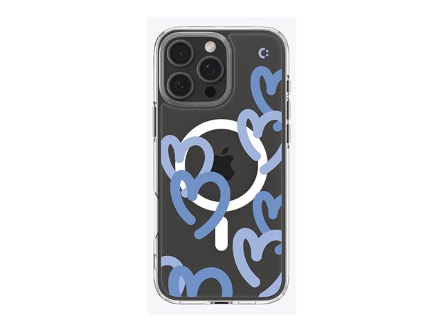 Spigen iPhone 16 Pro Ultra Hybrid MagFit Hearts Denim