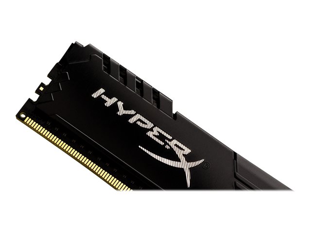 HyperX FURY - DDR4 - kit - 16 GB: 2 x 8 GB - DIMM 288-pin - 2666 MHz / PC4-21300 - CL16 - 1.2 V - unbuffered - non-ECC - black