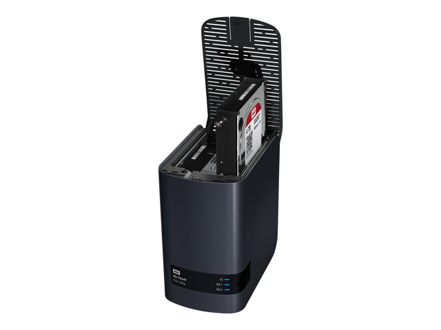 WD My Cloud EX2 Ultra WDBVBZ0040JCH - Personal cloud storage device - 2 bays - 4 TB - HDD 2 TB x 2 - RAID RAID 0, 1, JBOD - RAM 1 GB - Gigabit Ethernet - iSCSI support