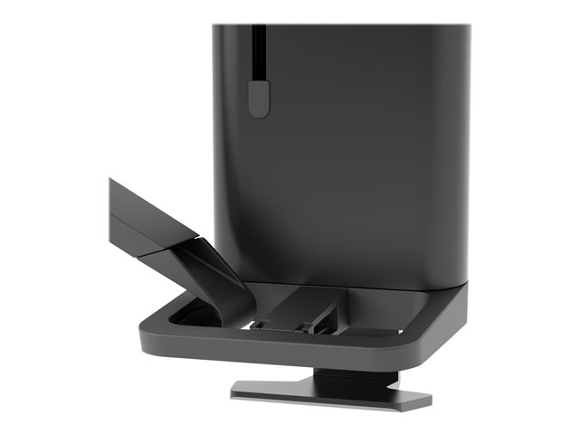 Ergotron TRACE - Mounting component (clamp plate, adjustment bolt) - slim profile - for Monitor - matte black - desk-mountable - for P/N: 45-630-224, 45-631-224