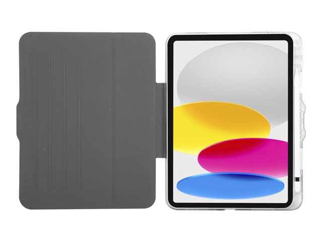 Targus VersaVu - Flip cover for tablet - clear - for Apple 10.9-inch iPad (10th generation), iPad A16 Wi-Fi, A16 Wi-Fi + Cellular