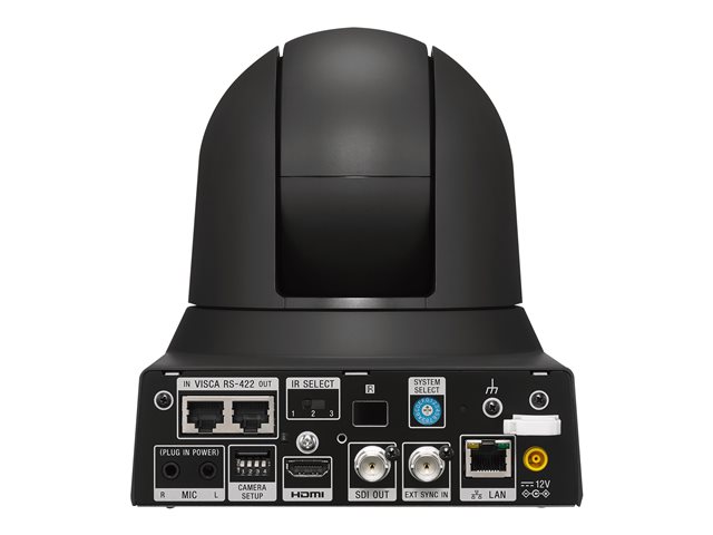 Sony Premium 4K30P IP PTZ camera with 30x (w/CIZ) zoom and NDI®|HX capability - black