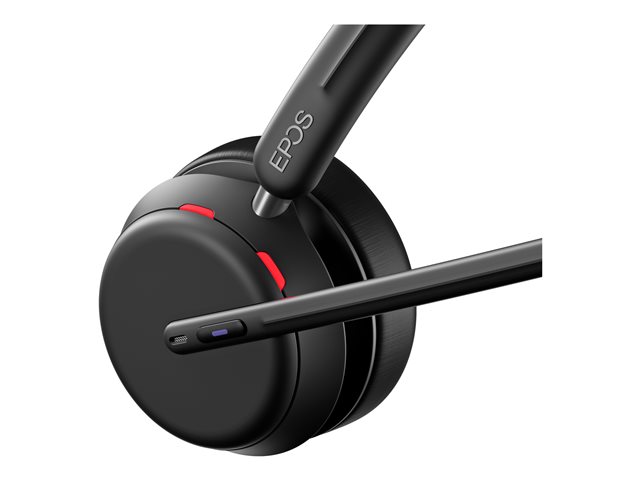 EPOS IMPACT 1061T - Headset - op oor - Bluetooth - met bekabeling, draadloos