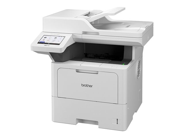 Brother MFC-L6710DW - Multifunction printer - B/W - laser - A4/Legal (media) - up to 50 ppm (copying) - up to 50 ppm (printing) - 520 sheets - 33.6 Kbps - USB 2.0, Gigabit LAN, Wi-Fi(n)