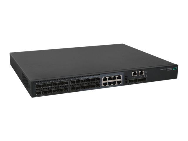 HPE FlexNetwork 5140 24G SFP w/8G Combo 4SFP+ EI - Switch - L3 - smart - 24 x Gigabit SFP + 8 x combo Gigabit Ethernet/Gigabit SFP + 4 x 10 Gigabit Ethernet / 1 Gigabit Ethernet SFP+ - rack-mountable