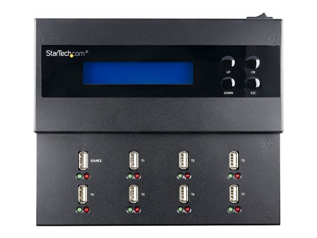 StarTech.com USB Duplicator - 1:7 - USB Flash Drives - Flash Drive Duplicator (USBDUPE17) - USB drive duplicator - 7 bays - TAA Compliant