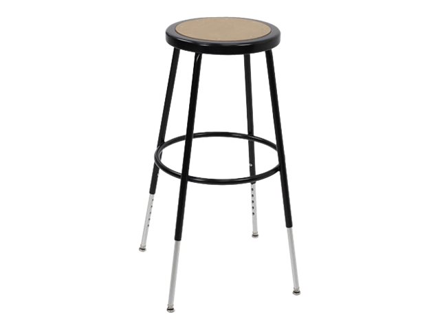 Ergotron Classroom - Stool - metal - black, chrome