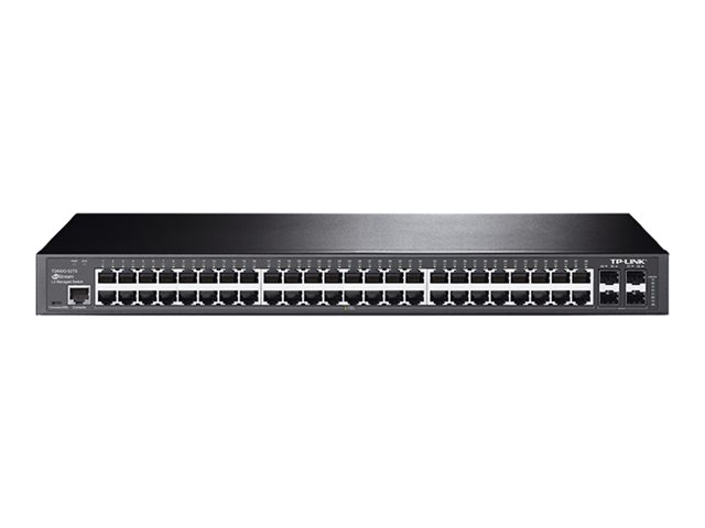 TP-Link JetStream TL-SG3452 V1.6 - Switch - Managed - 48 x 10/100/1000Base-T + 4 x Gigabit SFP - rack-mountable