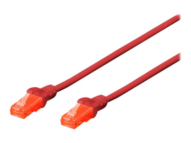 CAT 6 U-UTP patch cable Cu. PVCCAT 6 U-UTP patch cable Cu. PVC Length 10m color red