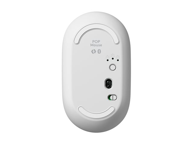 POP Mouse with emoji OFF WHITE