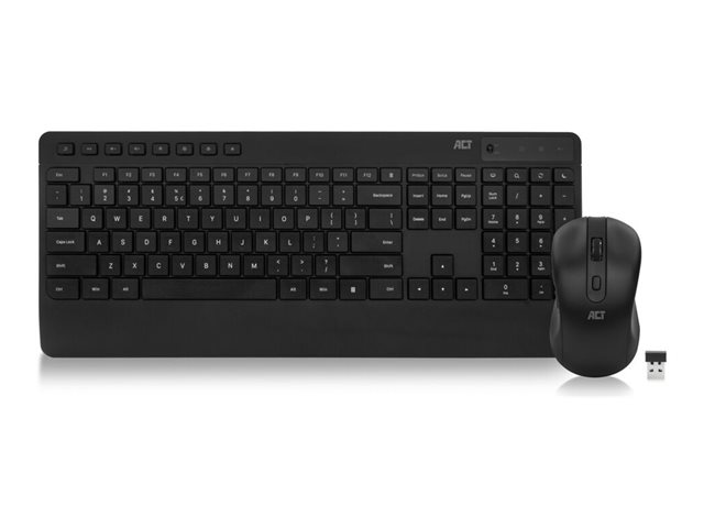Wireless keyboard and mouse bundle Qwer