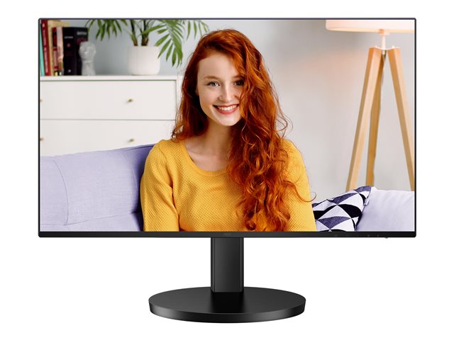 AOC Basic-line 24B3CF2 - LED monitor - 24\" (23.8\" viewable) - 1920 x 1080 Full HD (1080p) @ 100 Hz - IPS - 250 cd/m² - 1300:1 - 1 ms - HDMI, USB-C - speakers - black