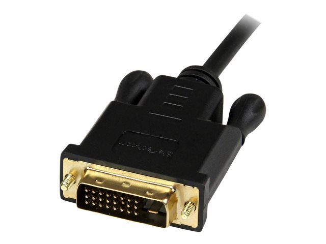 StarTech.com 6 ft DisplayPort to DVI Active Adapter Converter Cable - 6ft (1.8m) Active DP to DVI M/M Cable for PC - 1920x1200 - Black (DP2DVIMM6BS) - Display cable - DisplayPort (M) to DVI-D (M) - 1.8 m - active - black - for P/N: TB3CDK2DP, TB3CDK2DPUE, TB3CDOCKDP, TB3DK2DHV, TB3DK2DHVUE, TB3DKDPMAW, TB3DKDPMAWUE