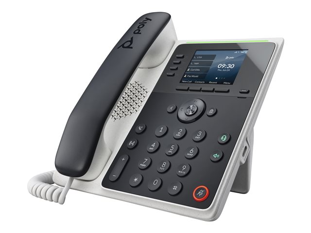 Poly Edge E220 IP Phone and PoE-enabled - Replaces Poly SKU 2200-86990-025