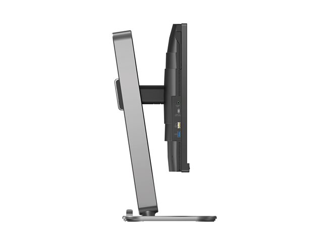 Philips 24B2G5301 - 5000 Series - LED monitor - USB - 24\" - 1920 x 1080 Full HD (1080p) @ 100 Hz - IPS - 1500:1 - HDMI, VGA, DisplayPort, USB-C - speakers - silver, charcoal
