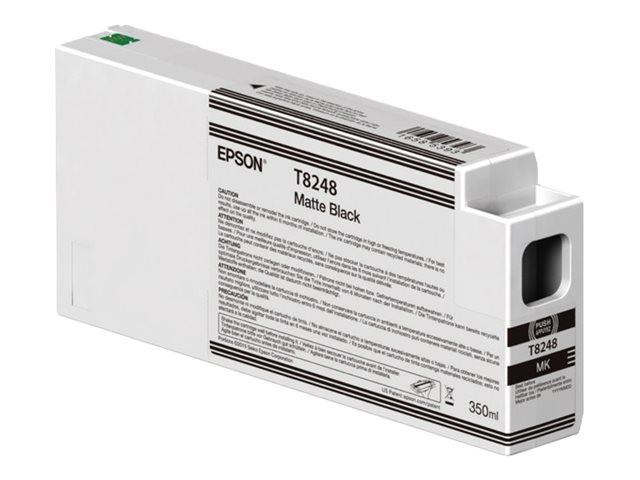 Epson T8248 - 350 ml - matte black - original - ink cartridge - for SureColor SC-P6000, SC-P7000, SC-P7000V, SC-P8000, SC-P9000, SC-P9000V