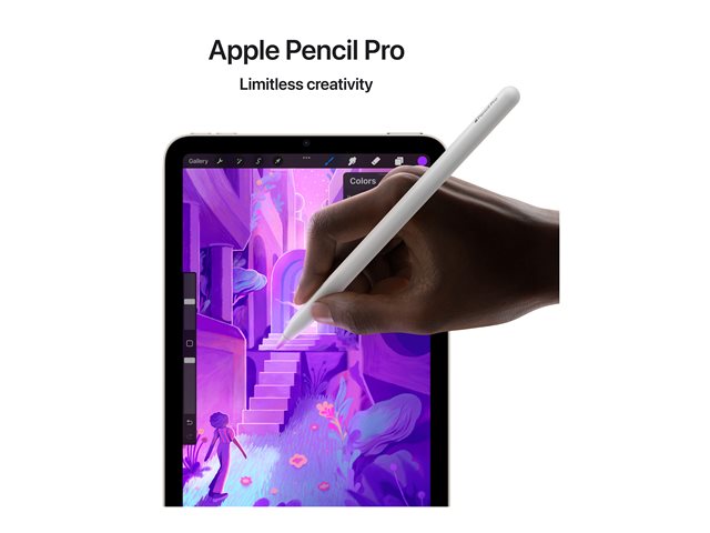 Apple iPad mini A17 Pro Wi-Fi + Cellular - Tablet - 256 GB - 8.3\" IPS (2266 x 1488) - 3G, 4G, 5G - starlight
