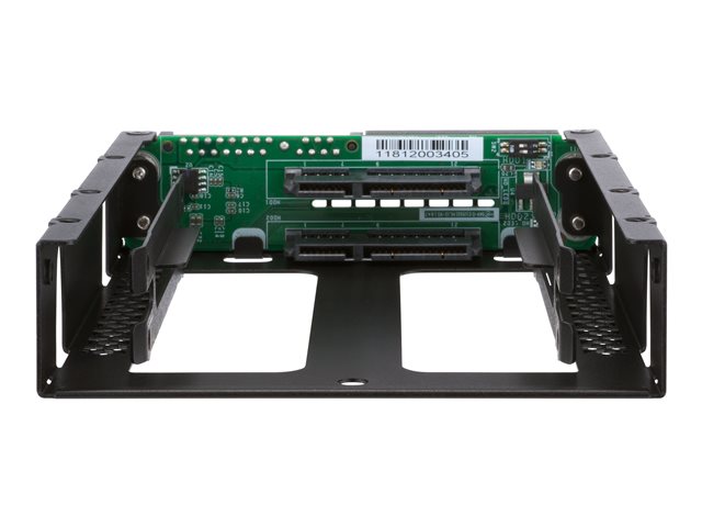 QNAP QDA-A2AR - Internal RAID enclosure - 3.5\" to 2 x 2.5\" - RAID JBOD, RAID 0, 1 - SATA 6Gb/s