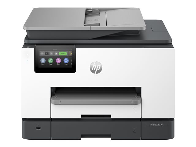 HP Officejet Pro 9135e All-in-One - Multifunction printer - colour - ink-jet - Legal (216 x 356 mm) (original) - A4/Legal (media) - up to 23 ppm (copying) - up to 25 ppm (printing) - 250 sheets - 33.6 Kbps - USB 2.0, LAN, USB 2.0 host, Wi-Fi(ac), Blu