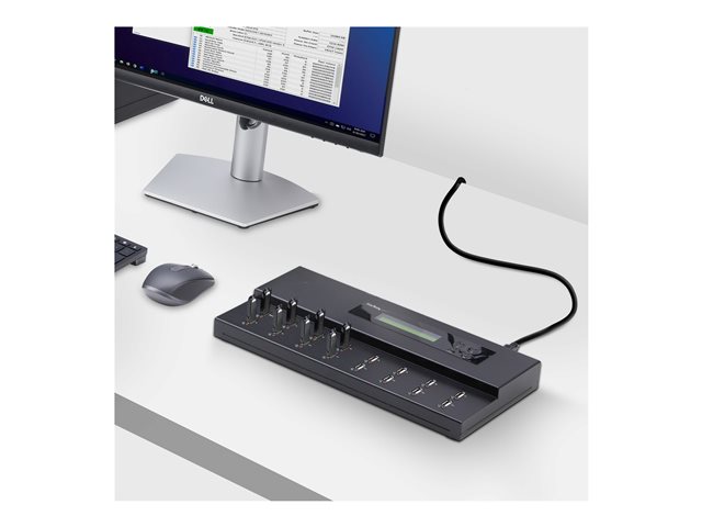 StarTech.com Standalone USB Duplicator - USB Duplicator and Eraser - USB 3.0, 2.0, 1.1 - 1:15 USB Flashdrive - USB Thumb Drive (USBDUPE115) - USB drive duplicator - 15 bays - TAA Compliant