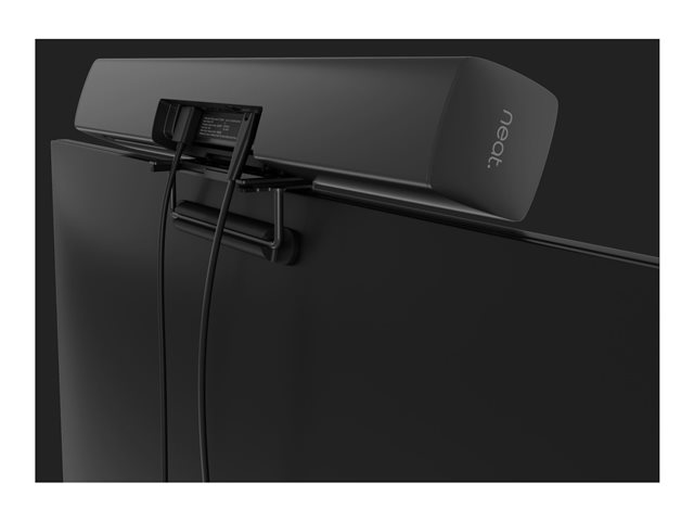 Includes Neat Collaboration Bar, Neat Pad controller/scheduling display, snap-on mount and power cables.
