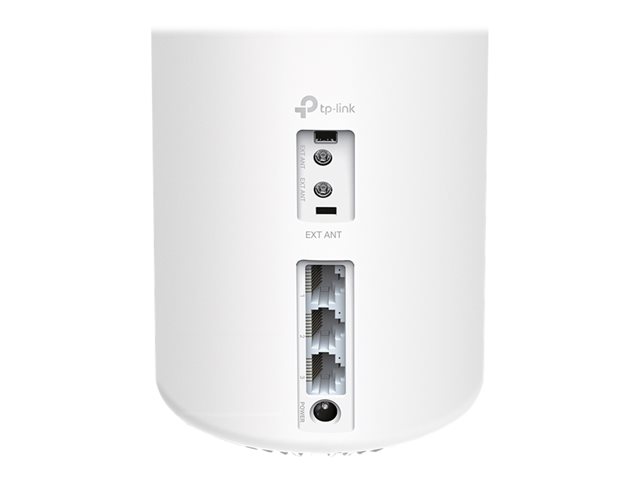 TP-Link Deco X20-4G V1 - Wireless router - mesh 3-port switch - 1GbE - Wi-Fi 6 - Dual Band - 3G, 4G