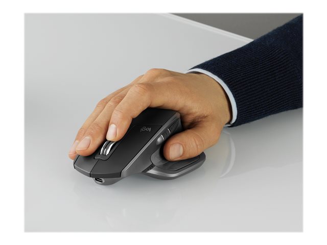 Logitech MX Master 2S - Mouse - ergonomic - optical - Logitech Logi Bolt USB receiver