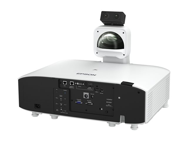 Epson EB-PU1008W - 3LCD projector - 8500 lumens (white) - 8500 lumens (colour) - WUXGA (1920 x 1200) - 16:10 - 1080p - LAN - white