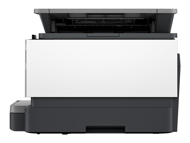HP Officejet Pro 9120b All-in-One - Multifunction printer - colour - ink-jet - Legal (216 x 356 mm) (original) - A4/Legal (media) - up to 19 ppm (copying) - up to 20 ppm (printing) - 250 sheets - 33.6 Kbps - USB 2.0, LAN, Wi-Fi(n), USB host