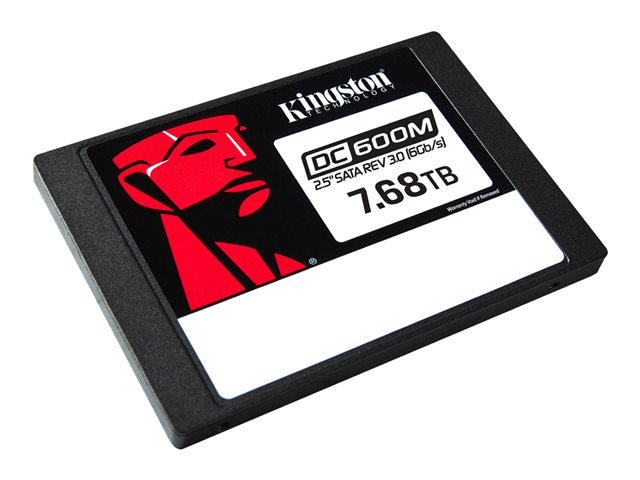 Kingston DC600M - SSD - Mixed Use - 7.68 TB - internal - 2.5\" - SATA 6Gb/s