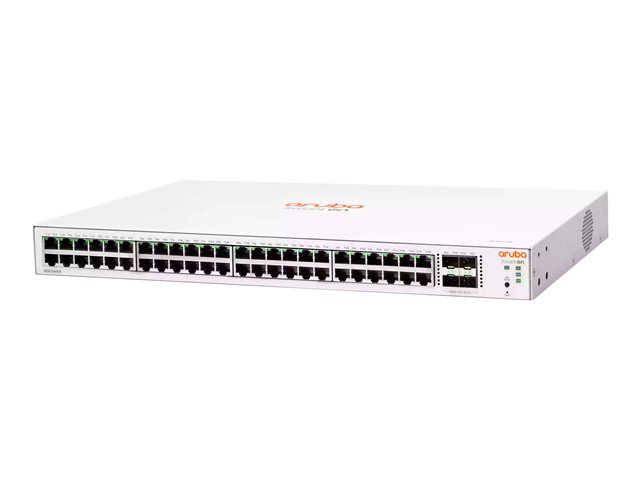 HPE Networking Instant On 1830 48G 4SFP Switch - Switch - smart - 48 x 10/100/1000 + 4 x Gigabit SFP - desktop, rack-mountable