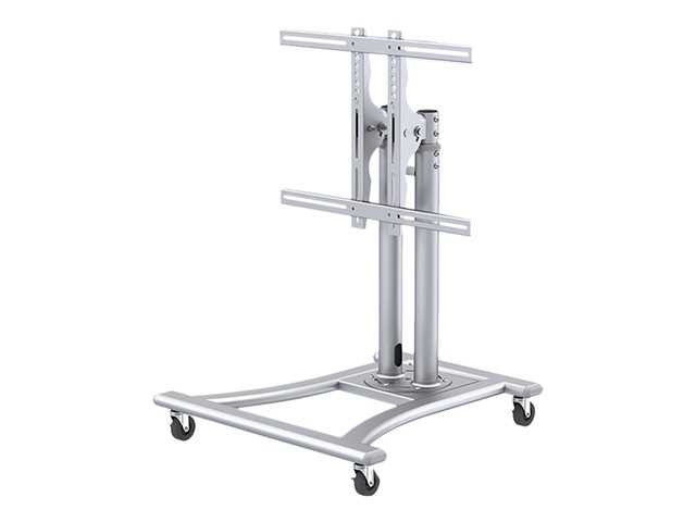 Neomounts PLASMA-M1200 - Cart - for flat panel - silver - screen size: 27\"-70\"