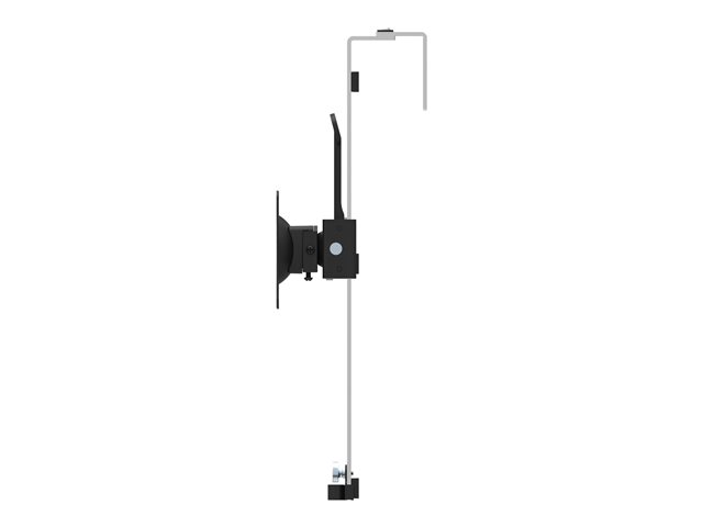 StarTech.com Cubicle Monitor Mount, Cubicle Wall Single Monitor Hanger, Up to 34\" VESA Mount Display, Height Adjustable Ergonomic Office Cubicle Hanging Flat Panel Hook & Clamp Bracket - Landscape/Portrait (ARMCBCLB) - Bracket - for Monitor - plastic, steel - silver - screen size: 17\"-34\" - mounting interface: VESA - wall-mountable